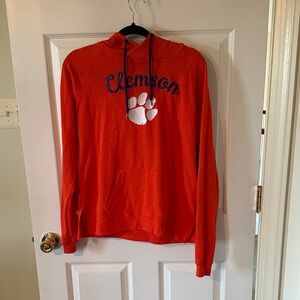 Colosseum Clemson Purple and Orange Sweatshirt